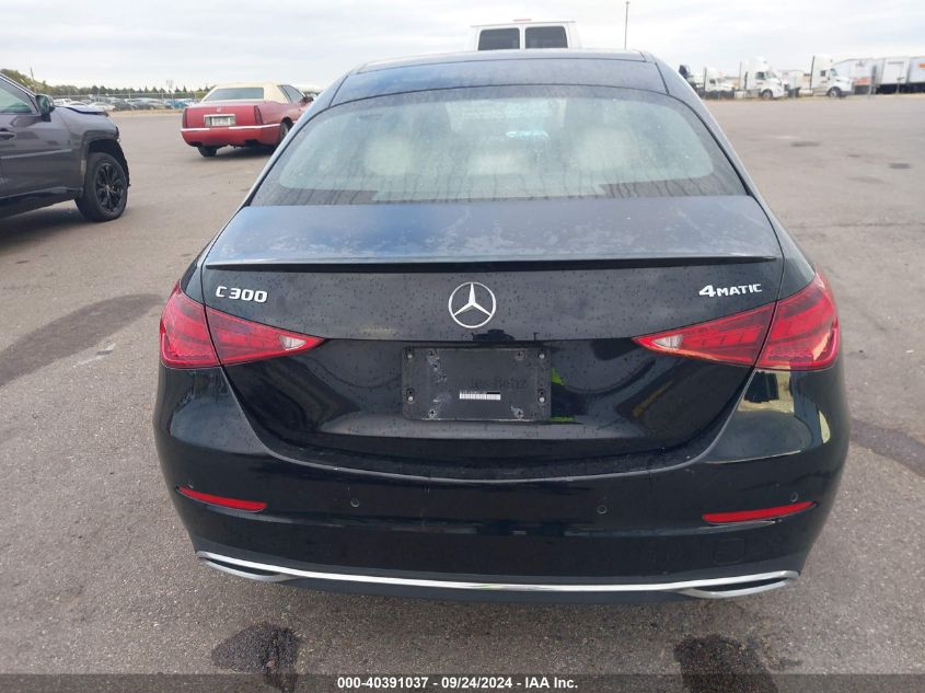 2022 Mercedes-Benz C 300 4Matic VIN: W1KAF4HB2NR021229 Lot: 40391037