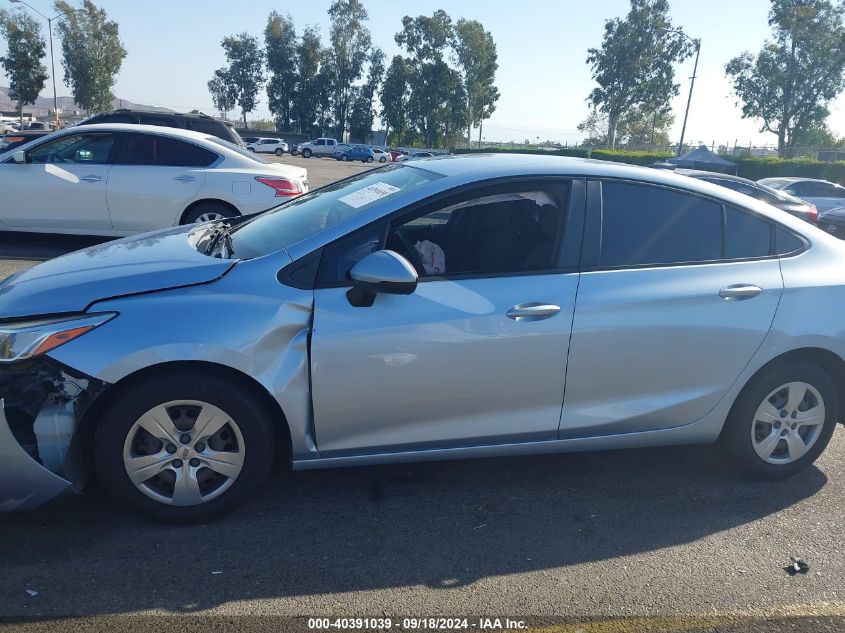 2018 Chevrolet Cruze Ls Auto VIN: 1G1BC5SM3J7171680 Lot: 40391039