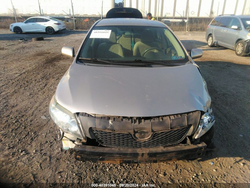 2009 Toyota Corolla Xle VIN: 2T1BU40E39C166712 Lot: 40391045