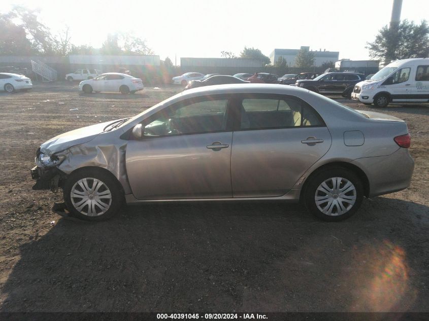 2009 Toyota Corolla Xle VIN: 2T1BU40E39C166712 Lot: 40391045