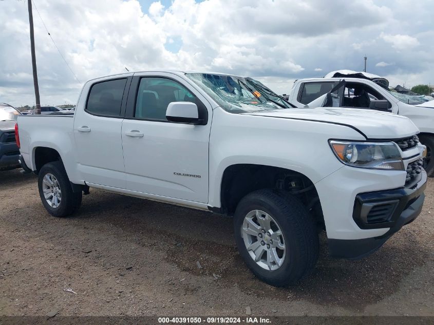 2021 Chevrolet Colorado 2Wd Short Box Lt VIN: 1GCGSCENXM1210457 Lot: 40391050