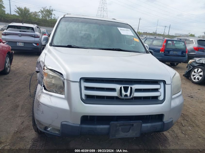 2008 Honda Pilot Ex-L VIN: 5FNYF18728B012219 Lot: 40391059