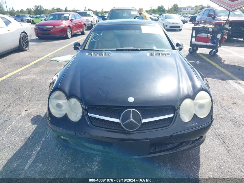 2003 Mercedes-Benz Sl 500 VIN: WDBSK75F33F032868 Lot: 40391076