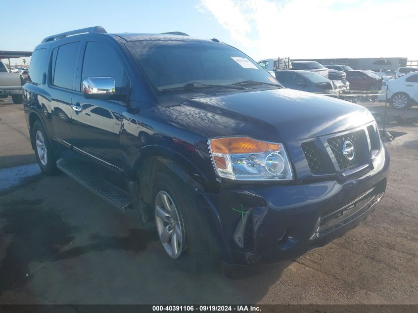 2010 Nissan Armada Se VIN: 5N1AA0ND0AN605830 Lot: 40391106