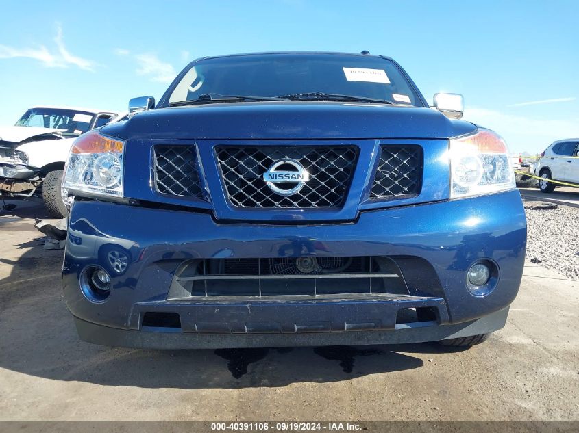 2010 Nissan Armada Se VIN: 5N1AA0ND0AN605830 Lot: 40391106