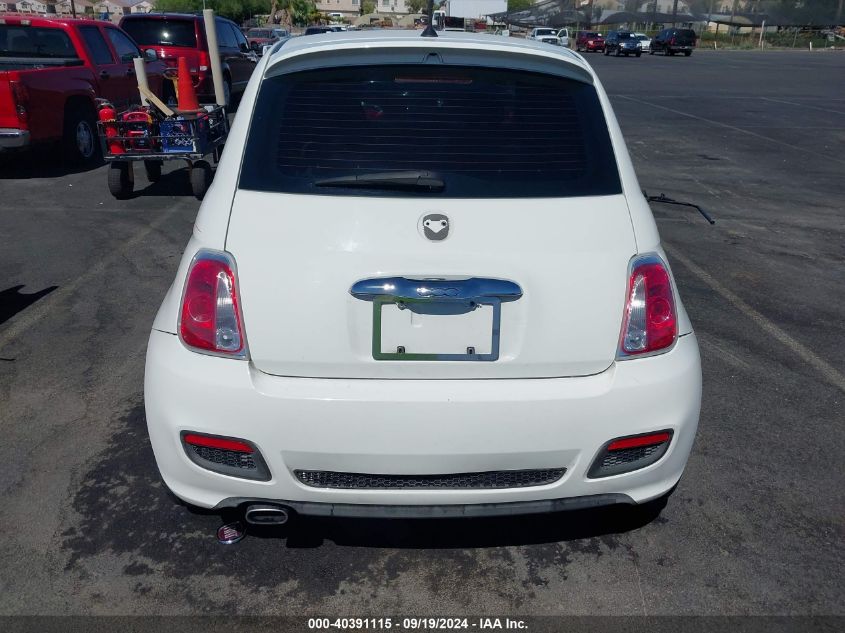 2013 Fiat 500 Sport VIN: 3C3CFFBR5DT750405 Lot: 40391115