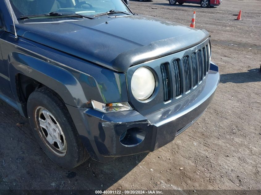 2008 Jeep Patriot Sport VIN: 1J8FF28W18D565206 Lot: 40391122