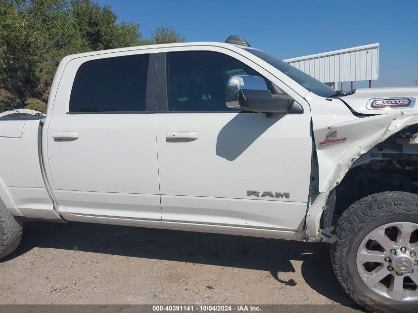 2019 Ram 2500 Laramie 4X4 6'4 Box VIN: 3C6UR5FL1KG556605 Lot: 40391141