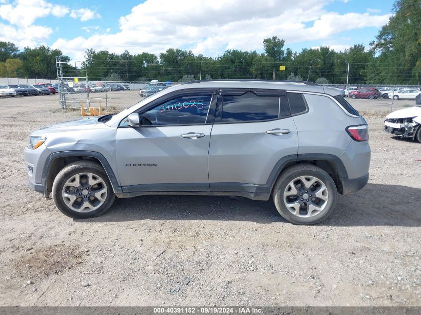 2021 Jeep Compass Limited 4X4 VIN: 3C4NJDCB2MT520491 Lot: 40391152