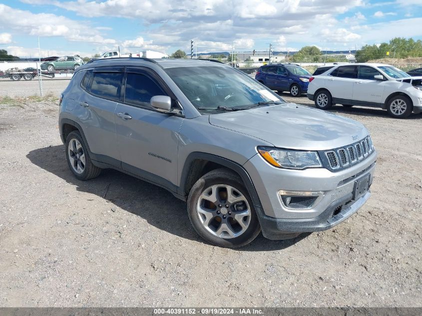 2021 Jeep Compass Limited 4X4 VIN: 3C4NJDCB2MT520491 Lot: 40391152