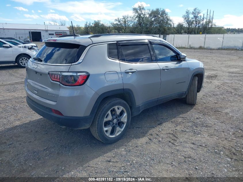 2021 JEEP COMPASS LIMITED 4X4 - 3C4NJDCB2MT520491