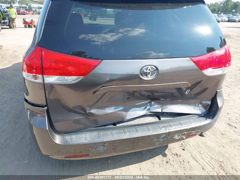 2014 Toyota Sienna Le 7 Passenger VIN: 5TDJK3DC2ES077901 Lot: 40391172