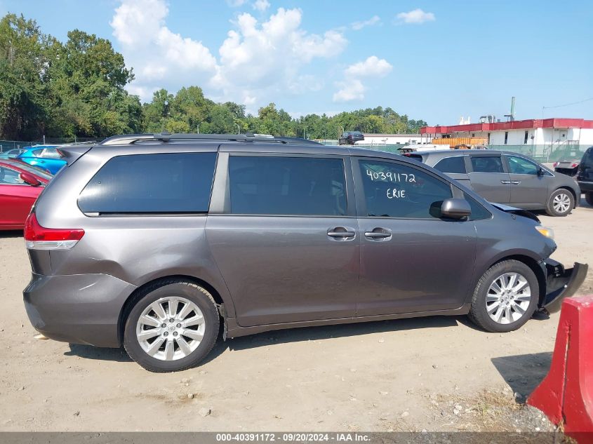 2014 Toyota Sienna Le 7 Passenger VIN: 5TDJK3DC2ES077901 Lot: 40391172