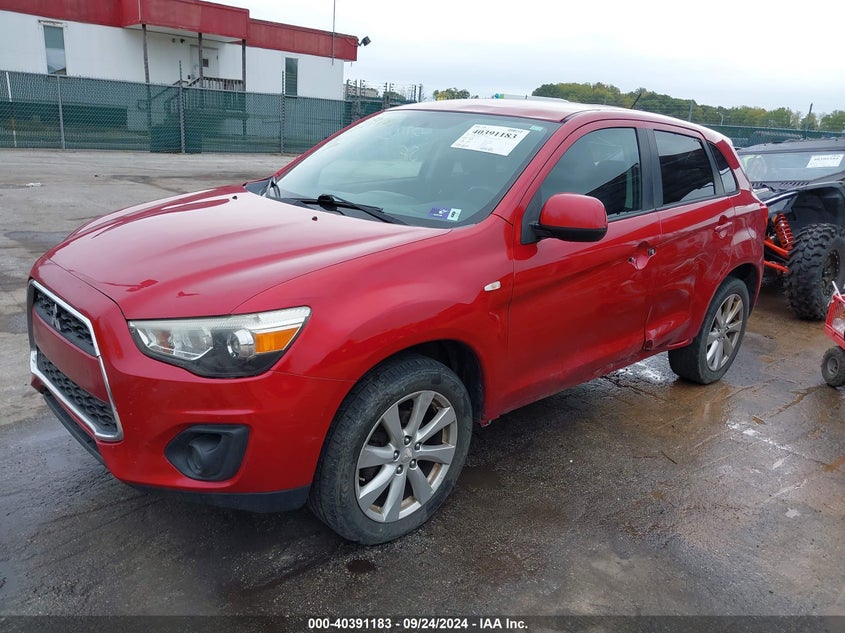 2014 MITSUBISHI OUTLANDER SPORT ES - 4A4AR3AU3EE006956