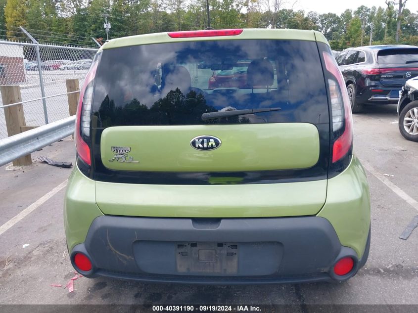 2015 Kia Soul VIN: KNDJN2A21F7795030 Lot: 40391190