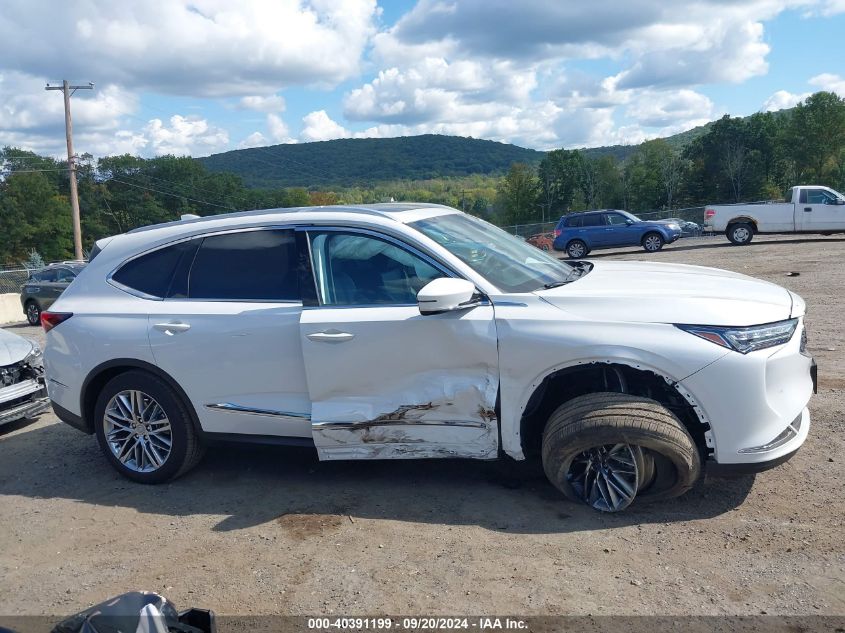 2024 Acura Mdx Advance Package VIN: 5J8YE1H83RL032622 Lot: 40391199