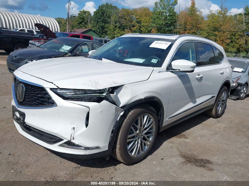 2024 Acura Mdx Advance Package VIN: 5J8YE1H83RL032622 Lot: 40391199