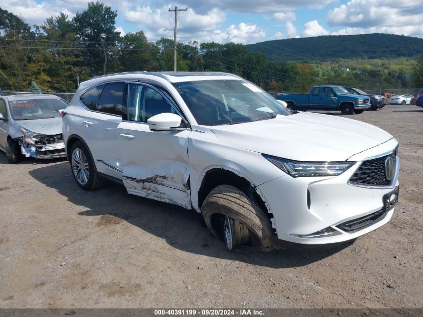 2024 Acura Mdx Advance Package VIN: 5J8YE1H83RL032622 Lot: 40391199