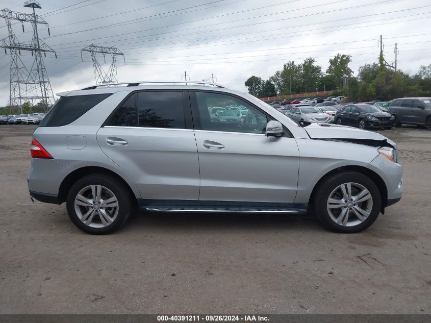 2015 Mercedes-Benz Ml 350 4Matic VIN: 4JGDA5HB2FA539218 Lot: 40391211