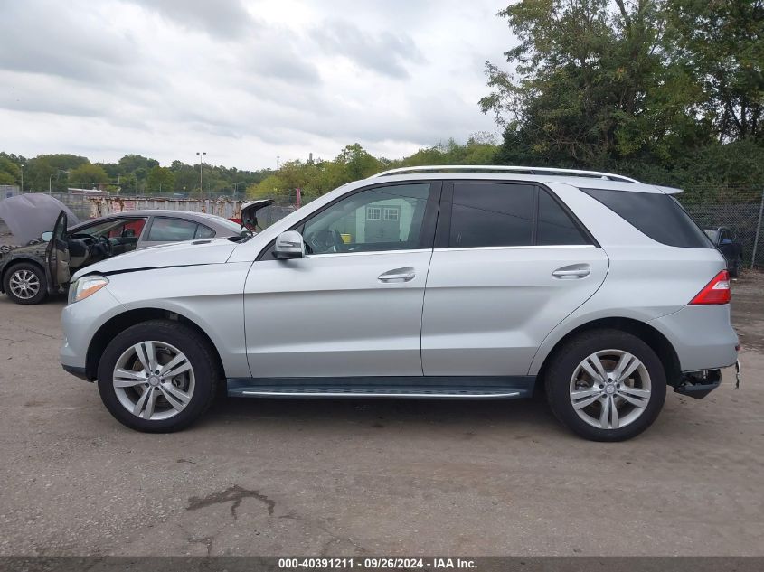 2015 Mercedes-Benz Ml 350 4Matic VIN: 4JGDA5HB2FA539218 Lot: 40391211