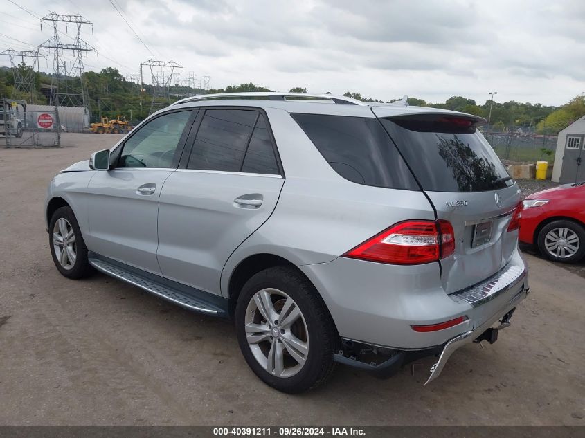 VIN 4JGDA5HB2FA539218 2015 Mercedes-Benz ML 350, 4M... no.3