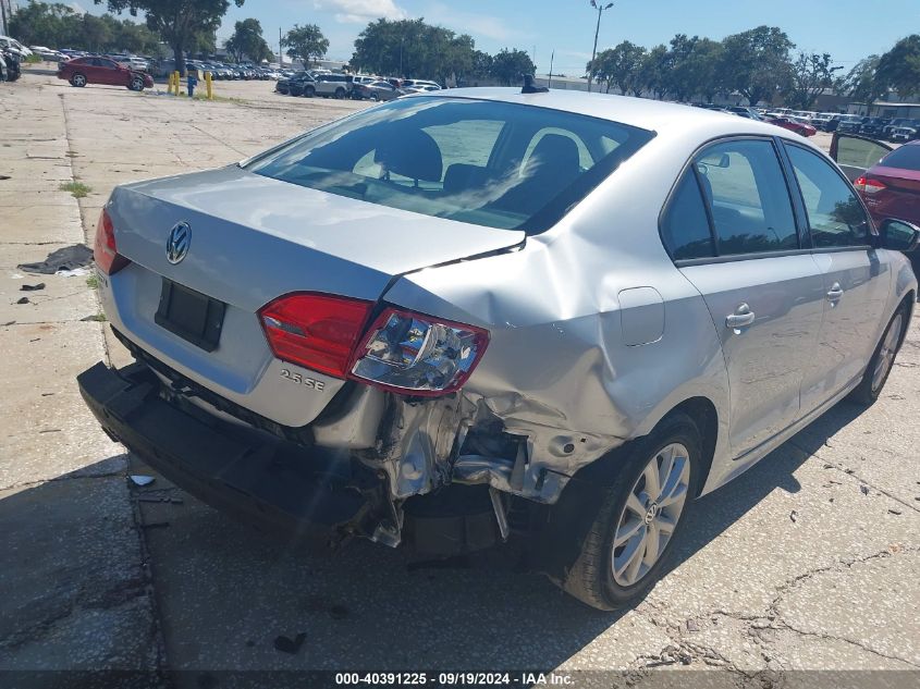 3VWDP7AJ8CM067442 2012 Volkswagen Jetta 2.5L Se