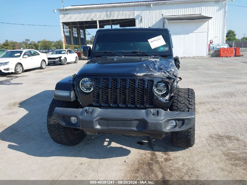 2022 Jeep Gladiator Sport S 4X4 VIN: 1C6HJTAG4NL125206 Lot: 40391241