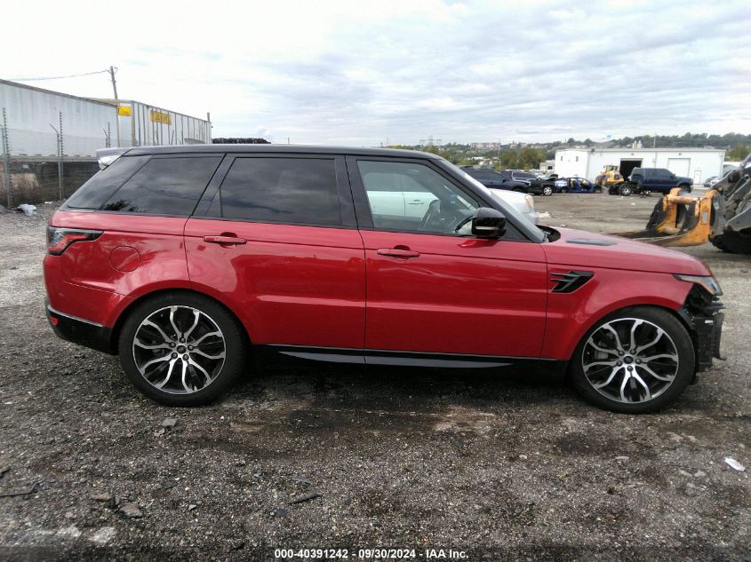 2021 Land Rover Range Rover Sport Hse Silver Edition Mhev VIN: SALWR2SU1MA766727 Lot: 40391242