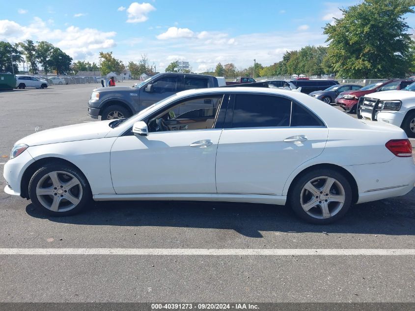 2014 Mercedes-Benz E 350 4Matic/E 350 Sport VIN: WDDHF8JBXEA823722 Lot: 40391273