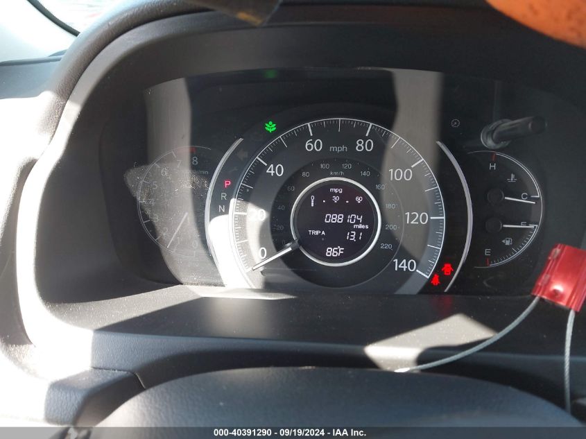 2012 Honda Cr-V Lx VIN: 5J6RM3H3XCL046184 Lot: 40391290