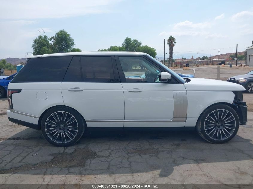 2021 Land Rover Range Rover Autobiography VIN: SALGV2SE7MA429195 Lot: 40391321