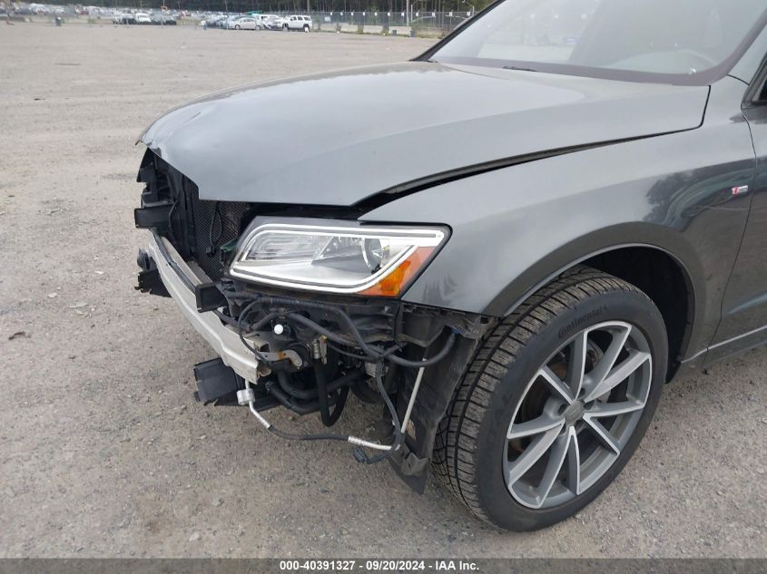 2017 Audi Q5 3.0T Premium Plus VIN: WA1W7AFP1HA035386 Lot: 40391327