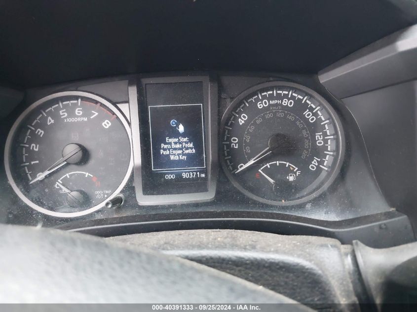 2018 Toyota Tacoma Trd Off Road VIN: 3TMAZ5CN2JM060553 Lot: 40391333