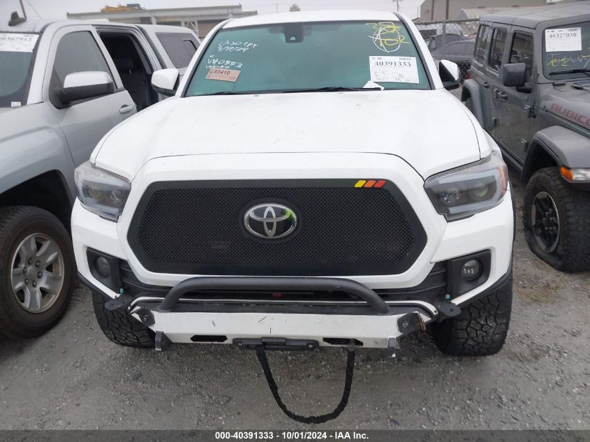 2018 Toyota Tacoma Trd Off Road VIN: 3TMAZ5CN2JM060553 Lot: 40391333