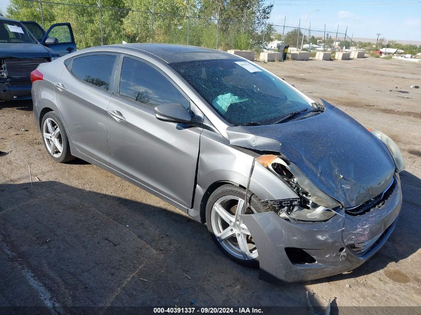 2013 Hyundai Elantra Limited VIN: 5NPDH4AE0DH320875 Lot: 40391337