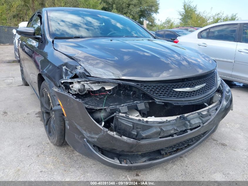 2015 Chrysler 200 S VIN: 1C3CCCBG0FN711472 Lot: 40391348