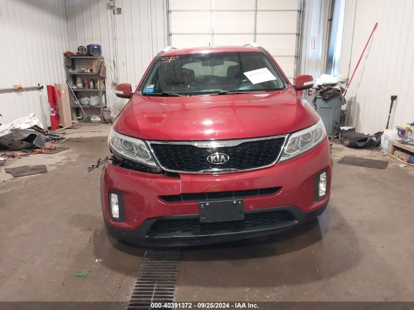 2015 Kia Sorento Lx VIN: 5XYKT3A63FG641280 Lot: 40391372