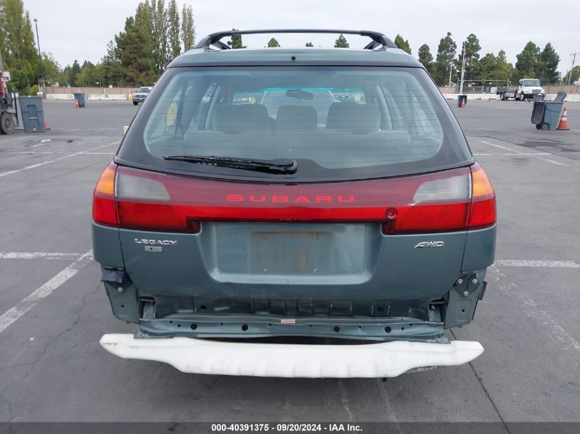 2001 Subaru Legacy L VIN: 4S3BH635717311445 Lot: 40391375