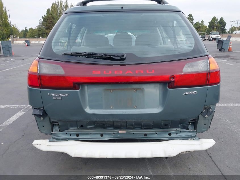 2001 Subaru Legacy L VIN: 4S3BH635717311445 Lot: 40391375