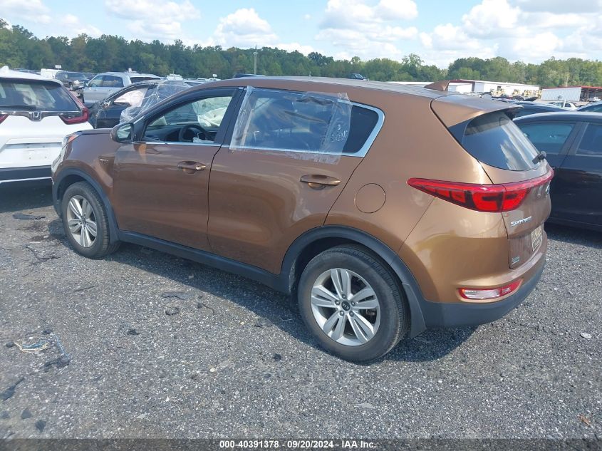 KNDPMCAC3K7588516 2019 Kia Sportage Lx