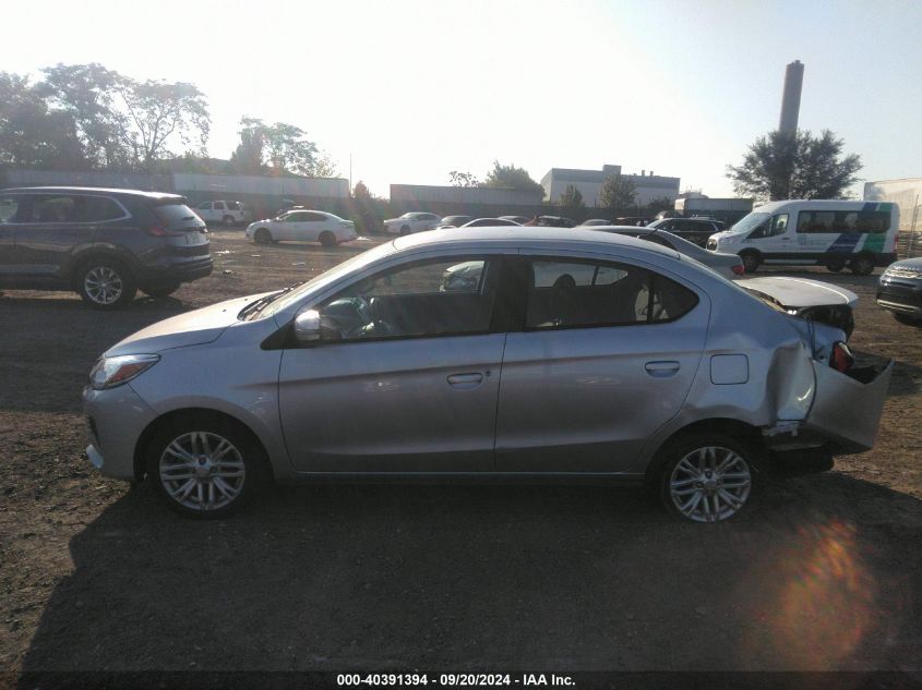 2022 Mitsubishi Mirage G4 Se VIN: ML32FVFJ8NHF08848 Lot: 40391394