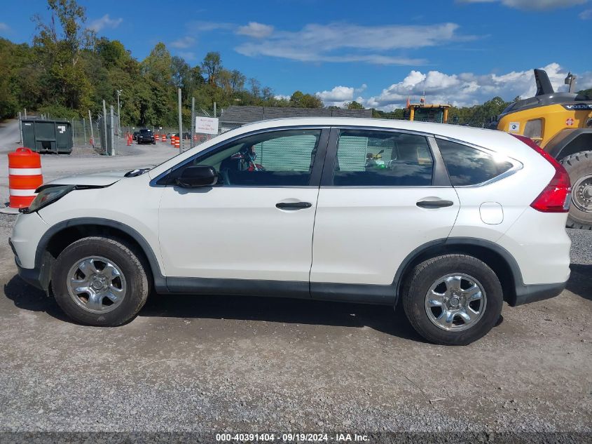 2015 HONDA CR-V LX - 5J6RM4H32FL023153