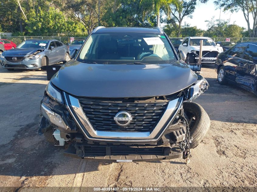 2022 Nissan Rogue Sv Fwd VIN: 5N1BT3BA3NC709272 Lot: 40391407