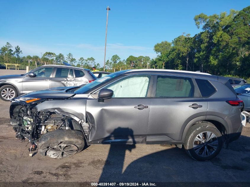 2022 Nissan Rogue Sv Fwd VIN: 5N1BT3BA3NC709272 Lot: 40391407