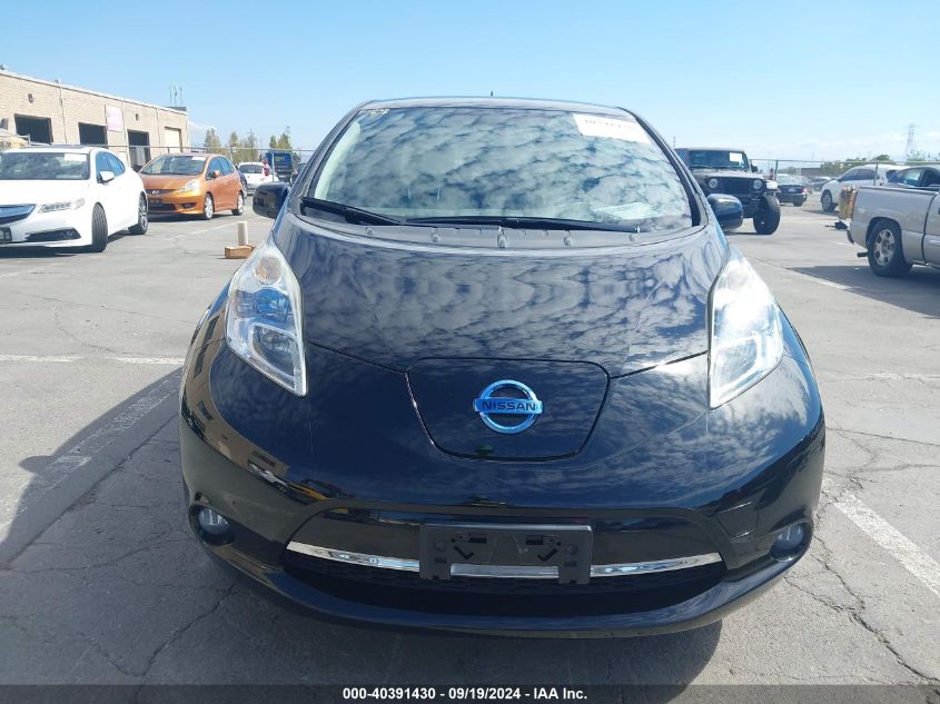 2011 Nissan Leaf Sl VIN: JN1AZ0CP9BT000487 Lot: 40391430