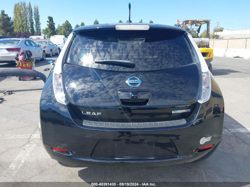 2011 Nissan Leaf Sl VIN: JN1AZ0CP9BT000487 Lot: 40391430