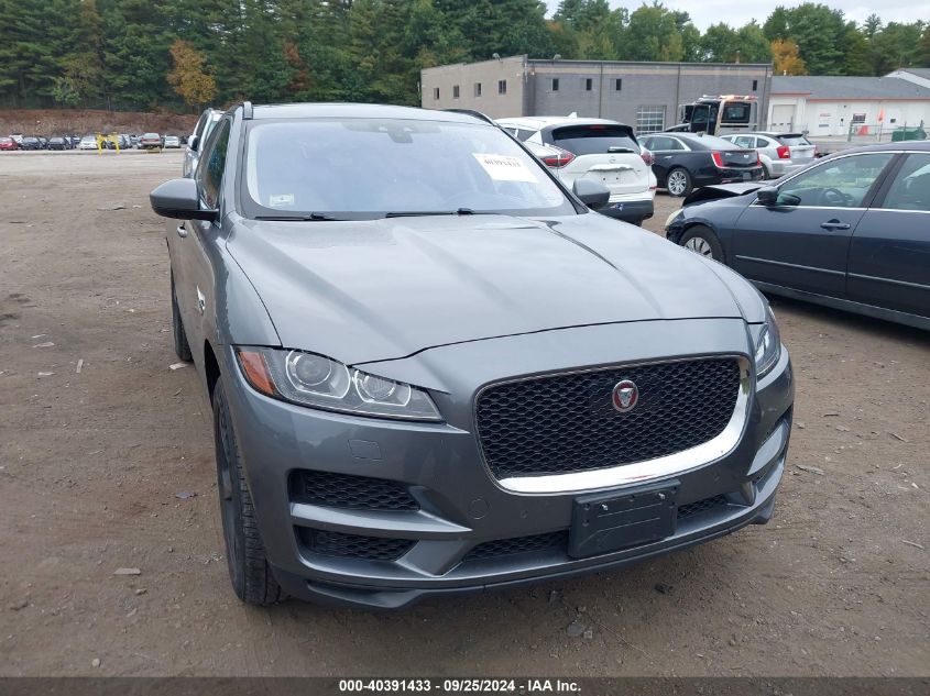 2019 Jaguar F-Pace 25T Premium VIN: SADCJ2FX1KA368697 Lot: 40391433