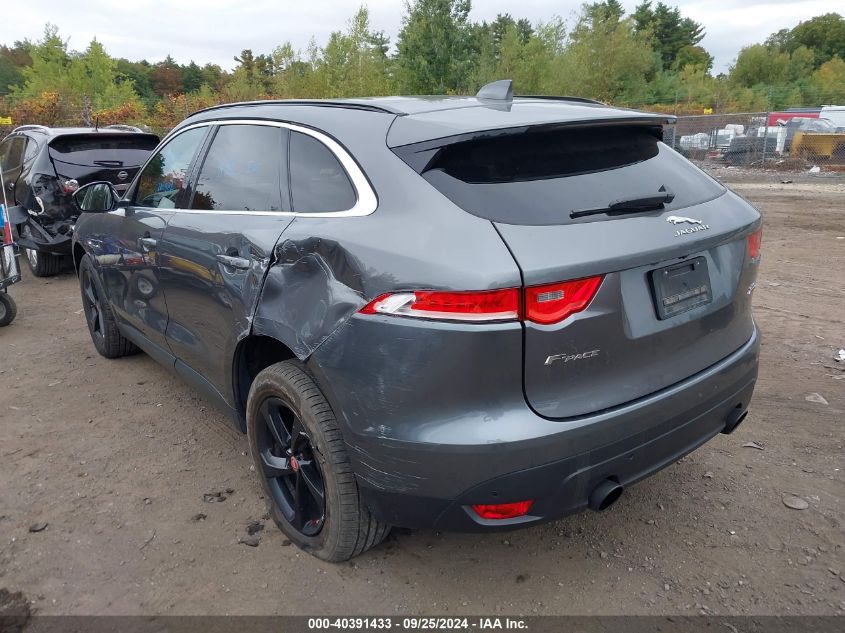 2019 Jaguar F-Pace 25T Premium VIN: SADCJ2FX1KA368697 Lot: 40391433