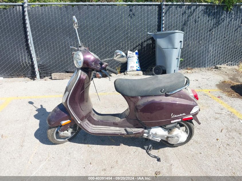 2006 Vespa Lx 150 VIN: ZAPM448F565001578 Lot: 40391454