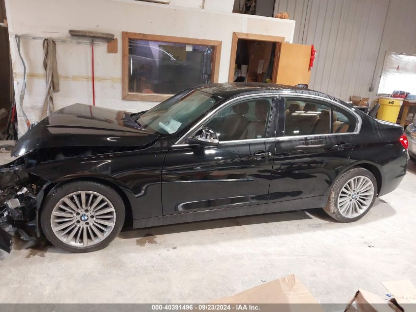 2014 BMW 328 Xi VIN: WBA3B3C55EJ977388 Lot: 40391496